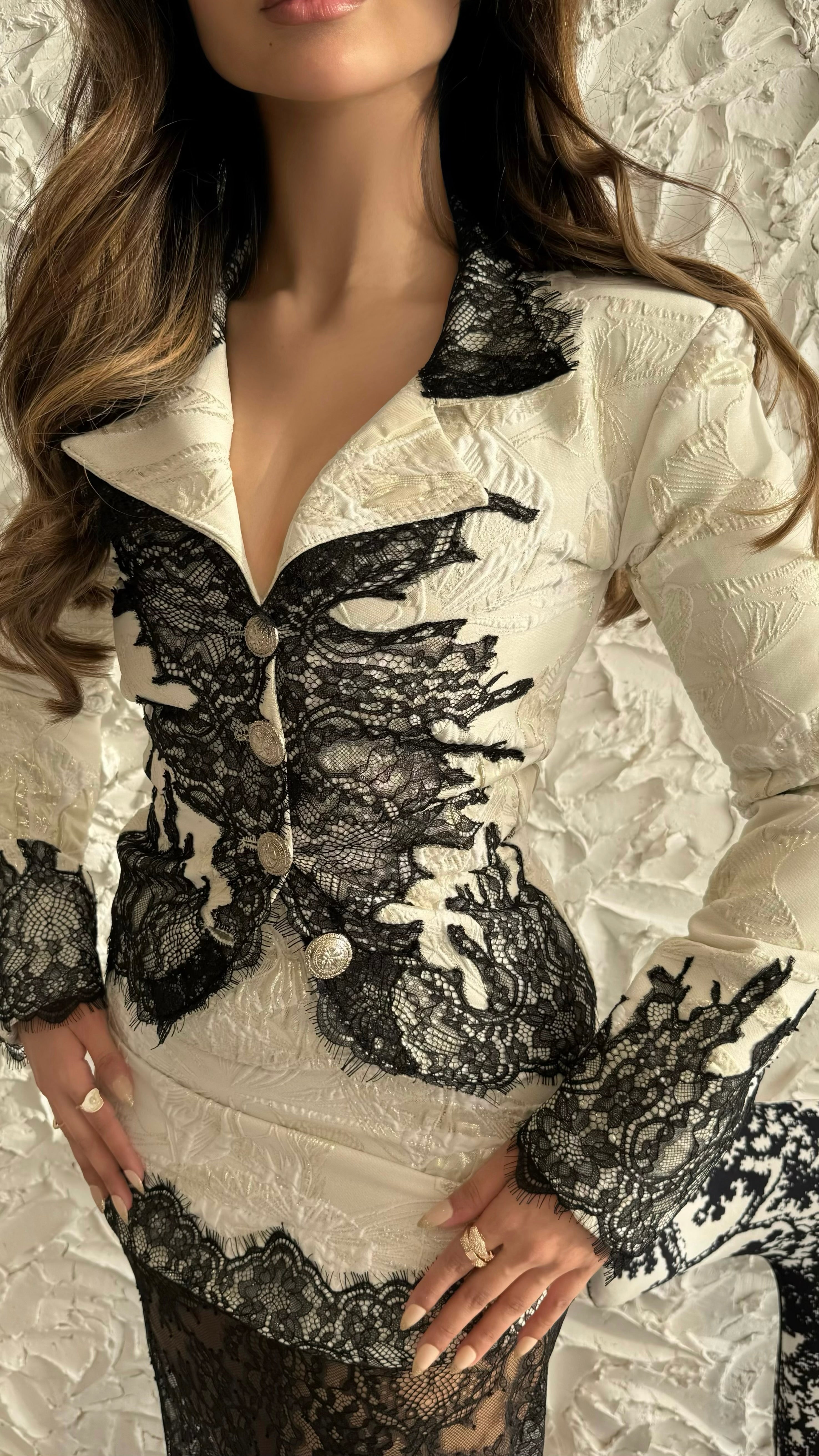Royal Lace Blazer